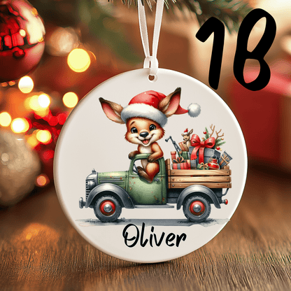 Australian Christmas Ornaments with Custom Photo - Christmas Ornaments Personalisr Au