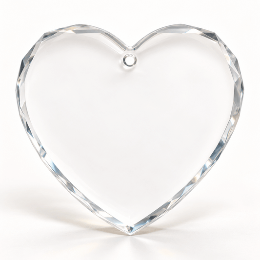 Custom Engraved Crystal Ornament – Upload Your Own DesignChristmas Ornaments