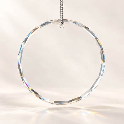 Custom Engraved Crystal Ornament – Upload Your Own DesignChristmas Ornaments