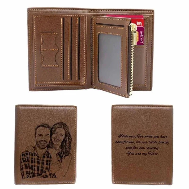 Custom Engraved Mens WalletsWallets