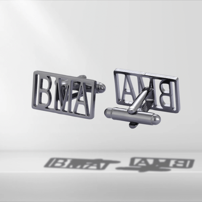 Custom Letter Cufflinks