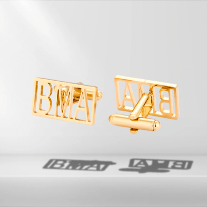 Custom Letter Cufflinks