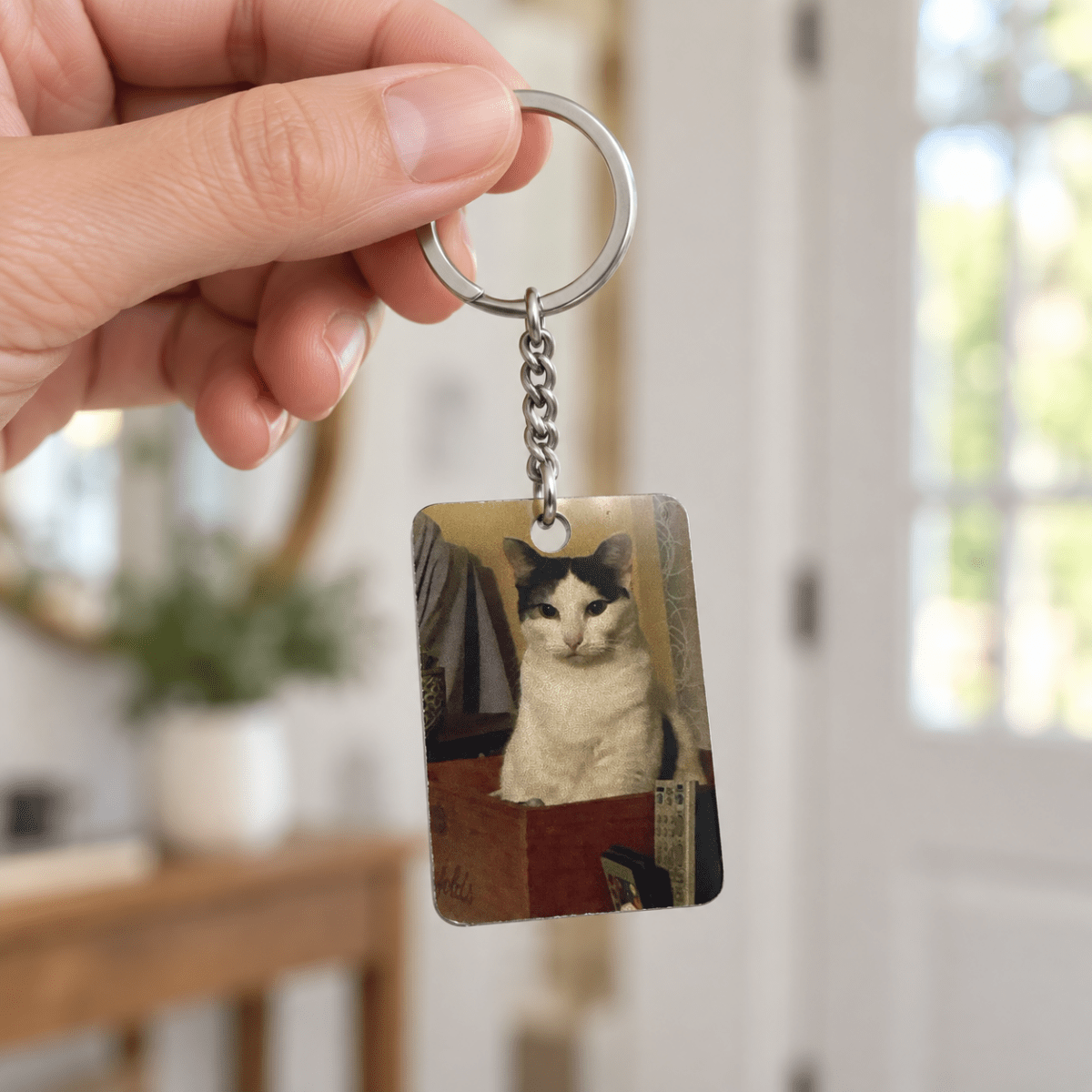 Custom Pet Photo KeychainKey Chains