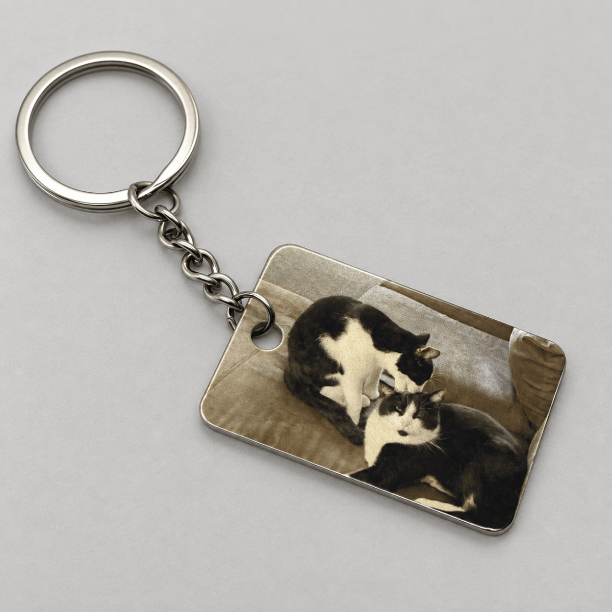 Custom Pet Photo KeychainKey Chains