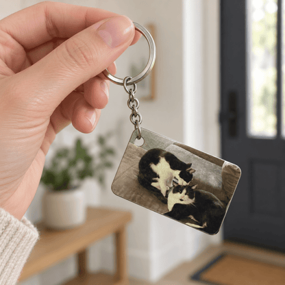 Custom Pet Photo KeychainKey Chains