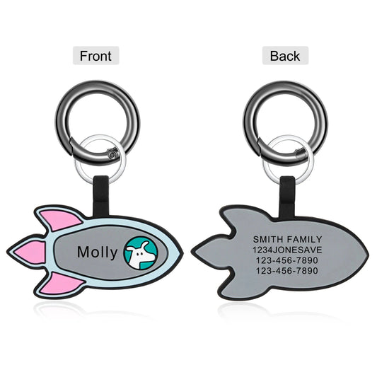 Silicone Pet ID Dog Tag Australia