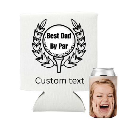 Custom stubby holders with photo - dad themestubby holder