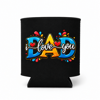 Custom stubby holders with photo - dad themestubby holder