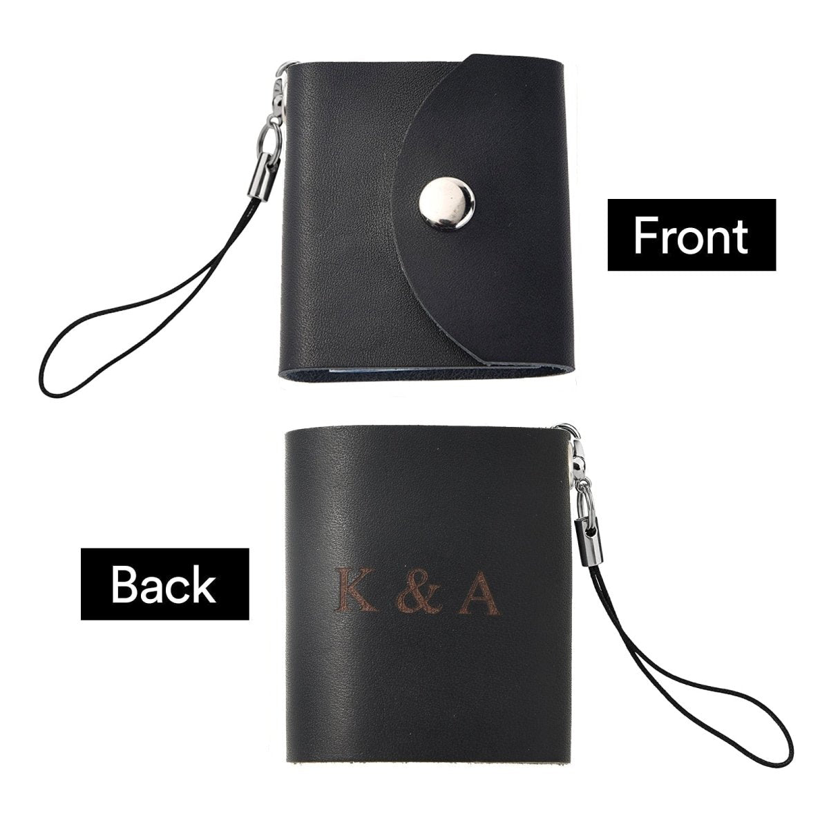 Customised Genuine Leather Photo Album KeychainKey Chain Photo Album