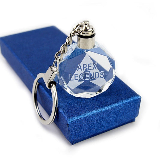 Customised Photo Gift Crystal Glow Keychain - Key Chains - Personalisr Au