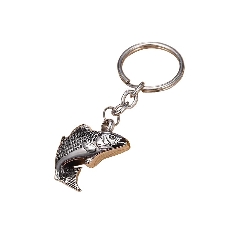 Customized Fish Cremation Urn Keychain