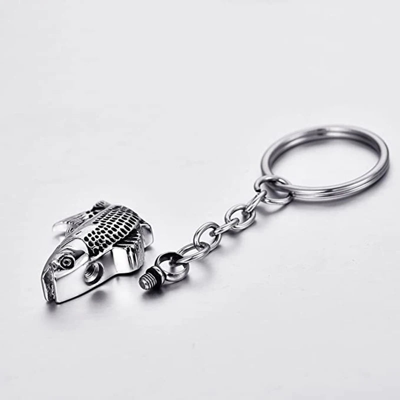 Customized Fish Cremation Urn Keychain