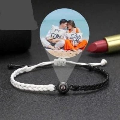 Duo Tone Photo Projection Rope Braceletbracelet