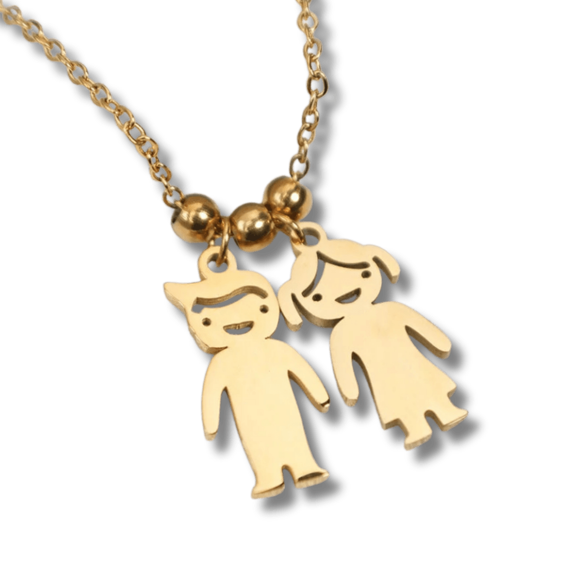 Engraved Boy Charm - Stainless SteelBracelet