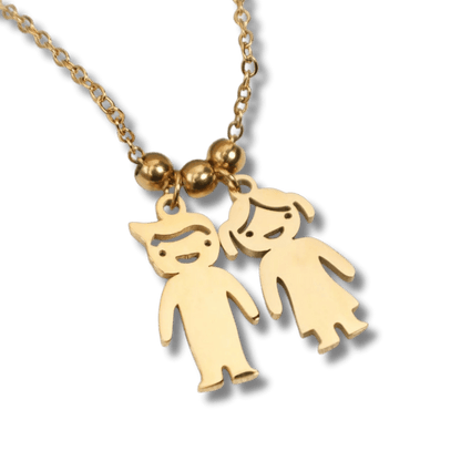 Engraved Boy Charm - Stainless SteelBracelet