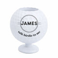 Engraved Desk Top Golf Ball and Club Pen Holdergolf gift