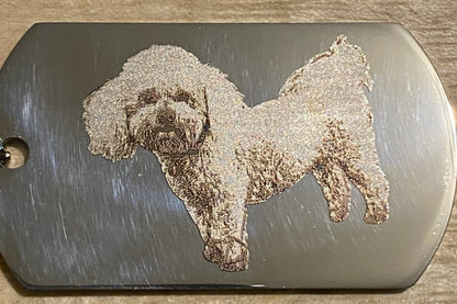 Engraved Pet Photo Keyring Pendant Australia - Key Chains Personalisr Au