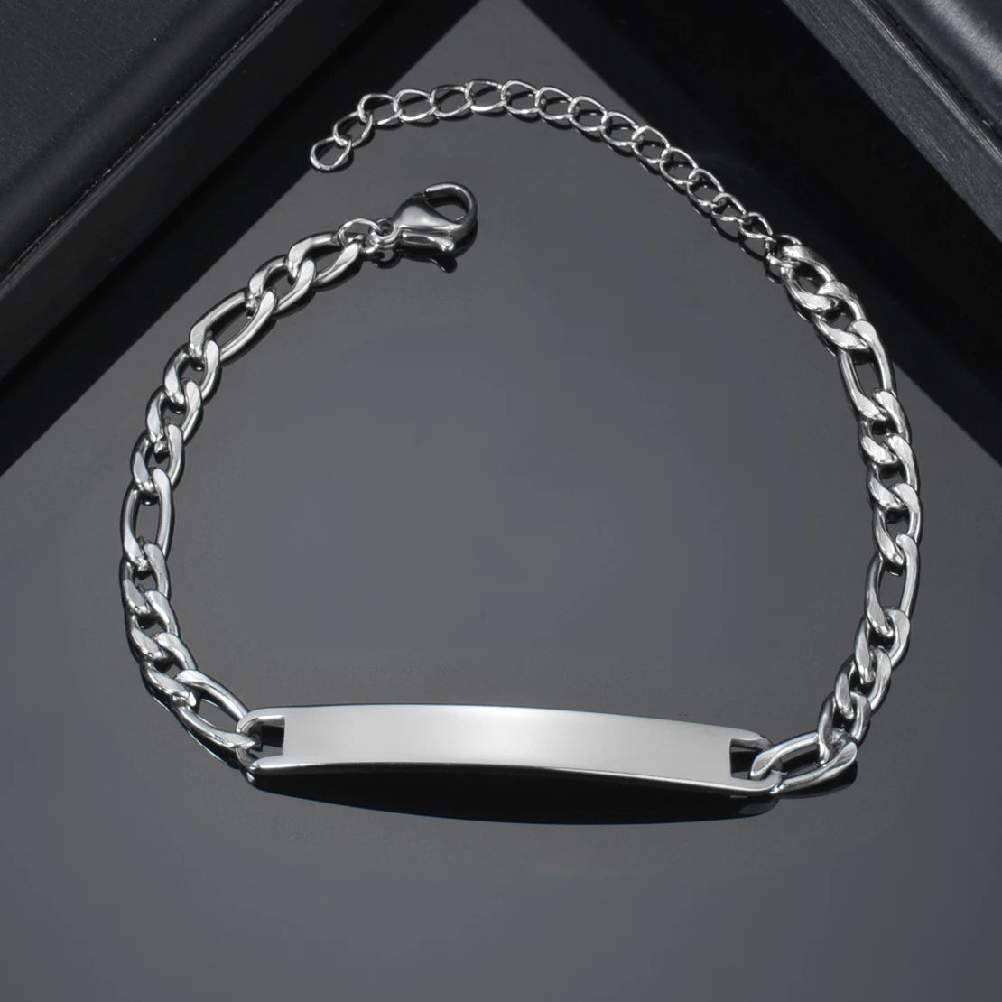 Personalised Bracelet – Custom Engraved Stainless Steel