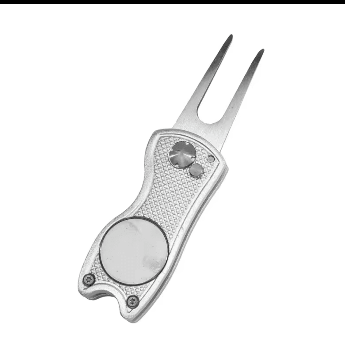Flick Golf Divot Tool with Engraved Ball MarkerGolf Accessories