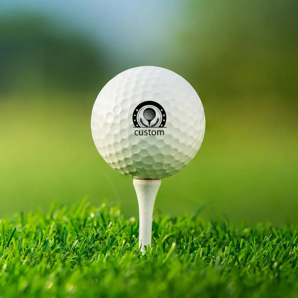 golf ball with custom stamp - Personalisr Au