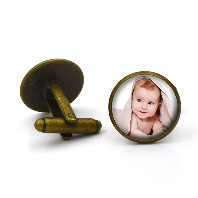 Mens Custom Photo Cufflinks - Cufflinks Personalisr Au