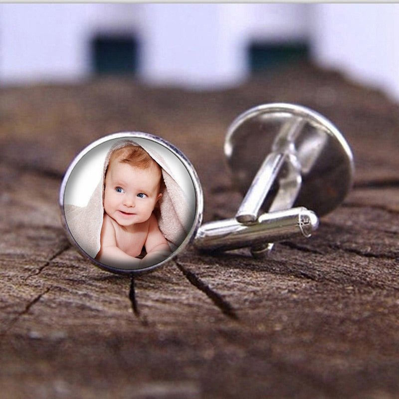 Mens Custom Photo Cufflinks - Cufflinks Personalisr Au