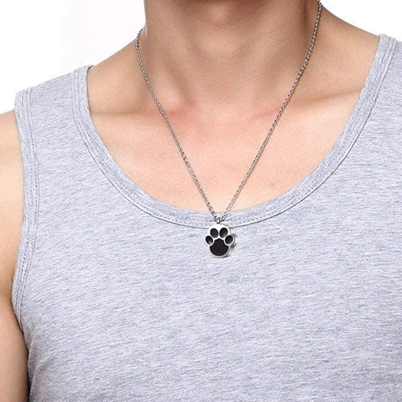Paw Urn Pendant NecklaceNecklace Urn