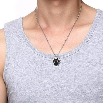 Paw Urn Pendant NecklaceNecklace Urn