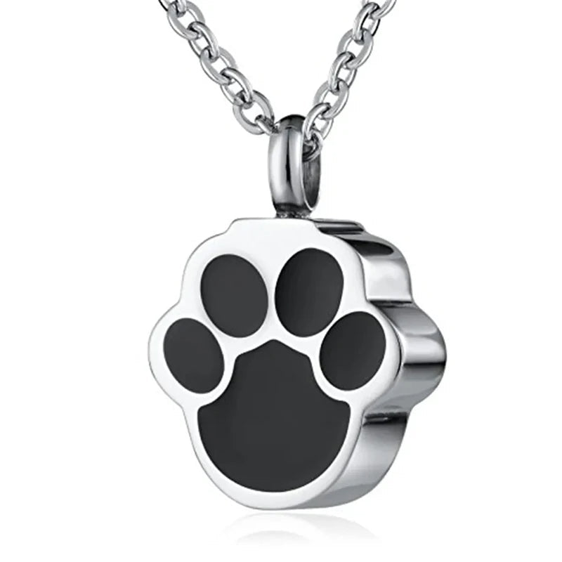 Paw Urn Pendant NecklaceNecklace Urn