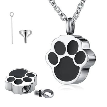 Paw Urn Pendant NecklaceNecklace Urn
