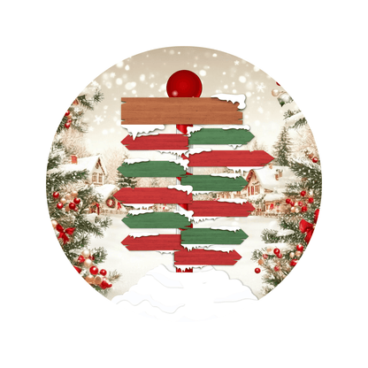 Personalised Christmas Ornaments for Family - Christmas Ornaments Personalisr Au