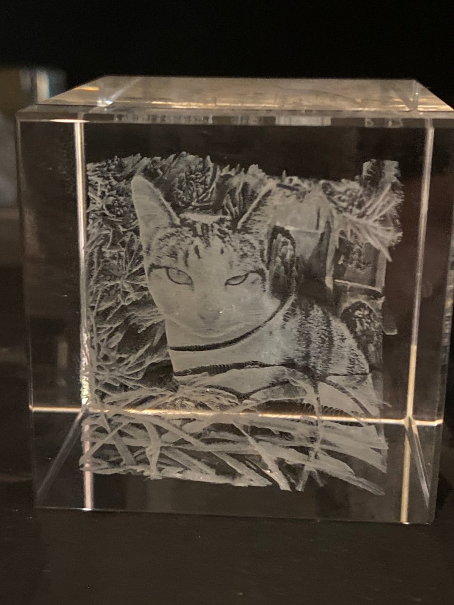 Personalised Crystal Photo Blocks Australia3d crystal