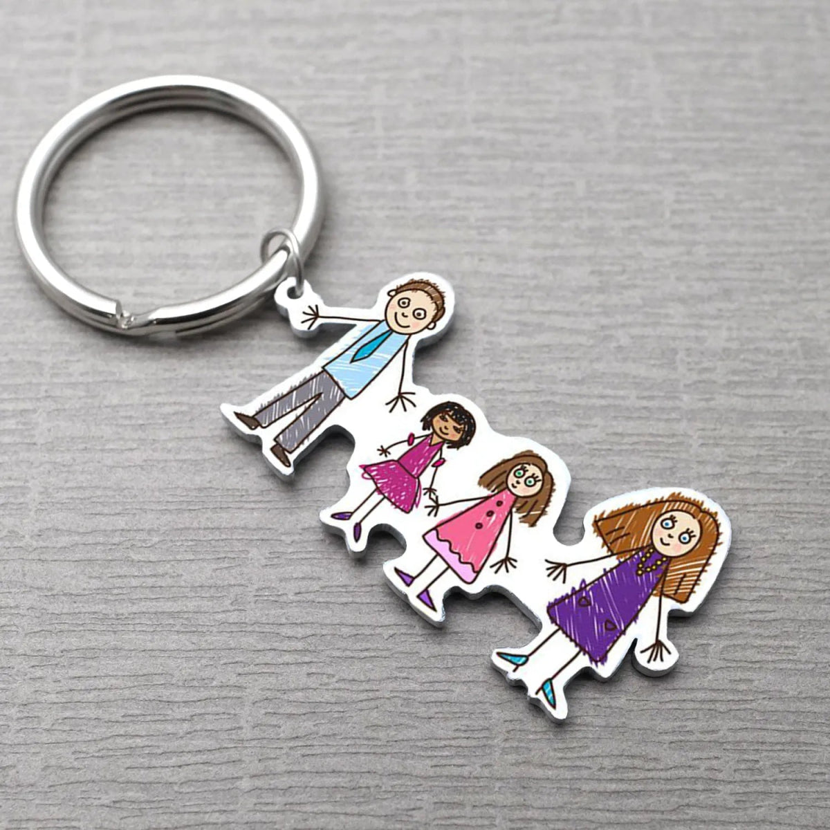 Personalised Drawing Keychain - Key Chains Personalisr Au