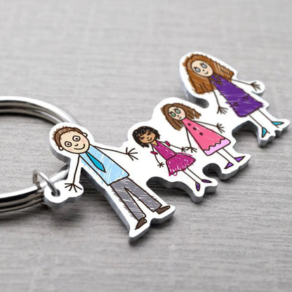 Personalised Drawing KeychainKey Chains