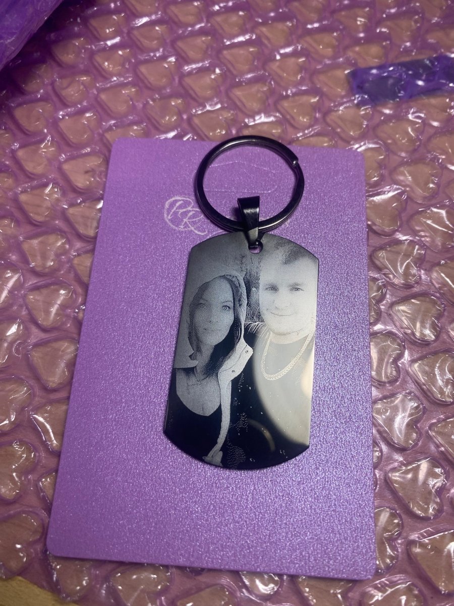 Personalised Engraved Photo Keychain AustraliaKey Chains