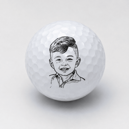Personalised Golf Balls – Photo, Logo or Message UV Engraved