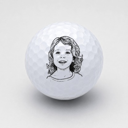 Personalised Golf Balls – Photo, Logo or Message UV Engraved