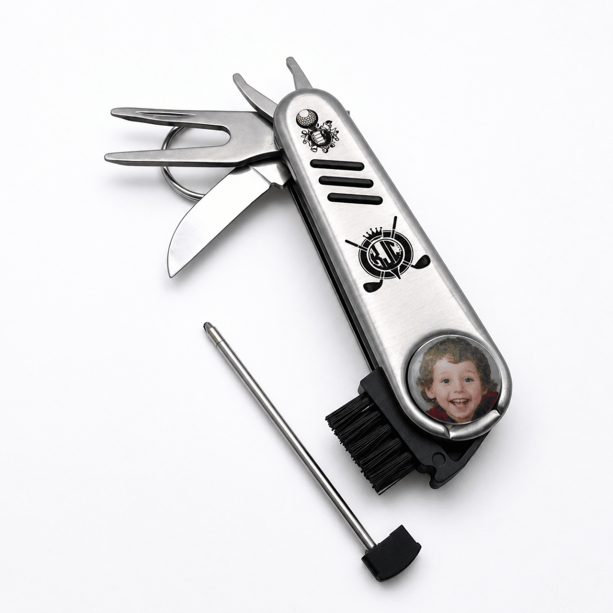Personalised Golf Multi Tool with Photo Ball Marker | Golf Gift AustraliaGolf Accessories