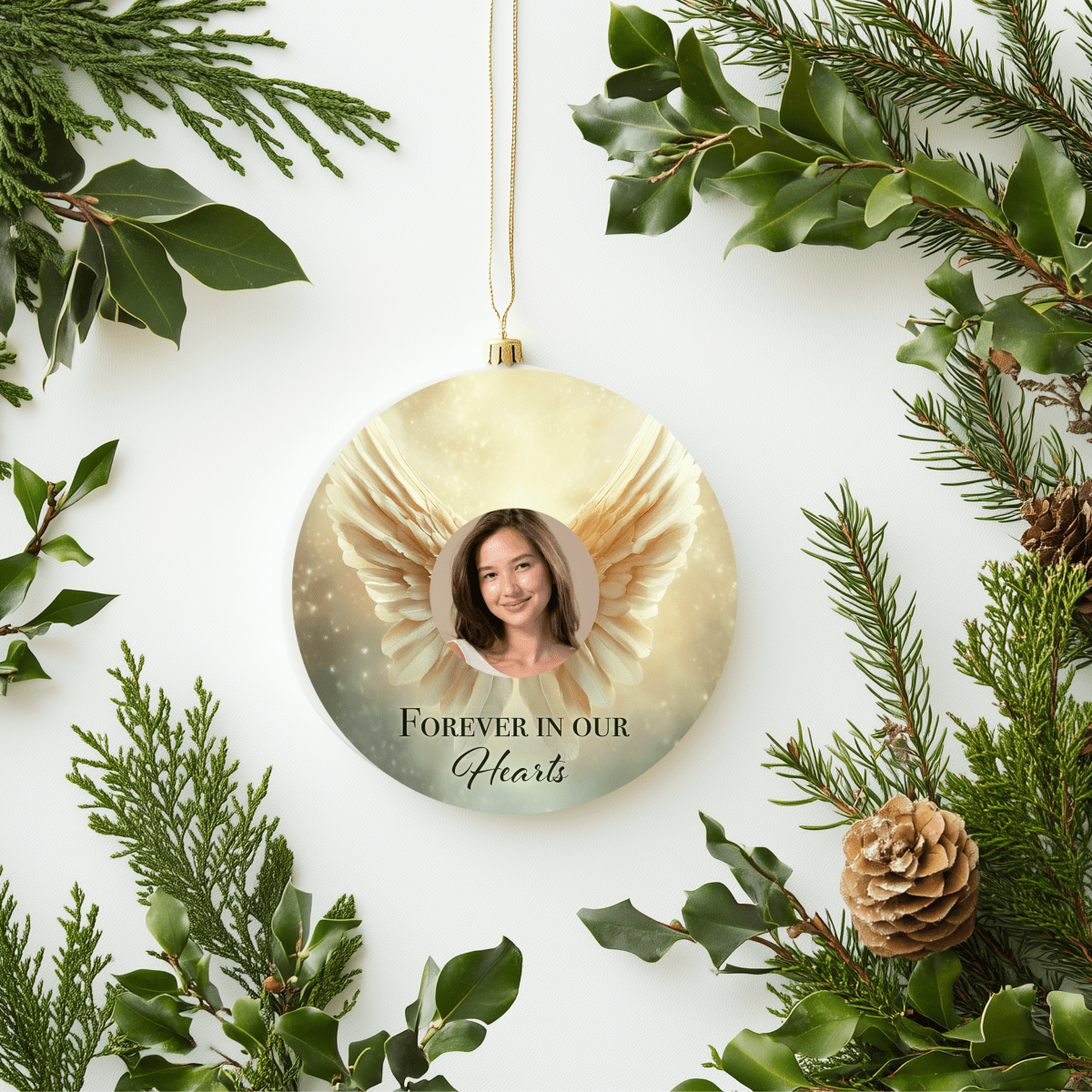 Personalised Memorial Angel Ornaments - Christmas Ornaments Personalisr Au