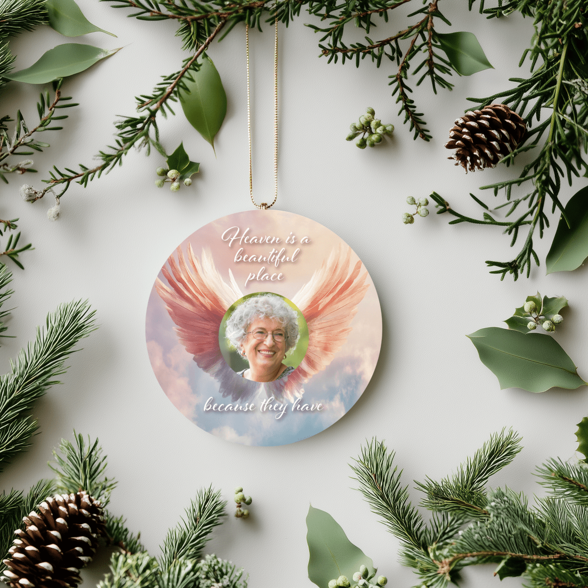 Personalised Memorial Angel Ornaments - Christmas Ornaments Personalisr Au