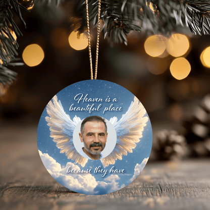 Personalised Memorial Angel Ornaments - Christmas Ornaments Personalisr Au