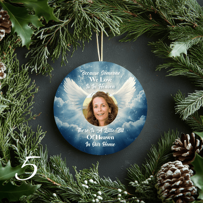 Personalised Memorial Angel Ornaments - Christmas Ornaments Personalisr Au