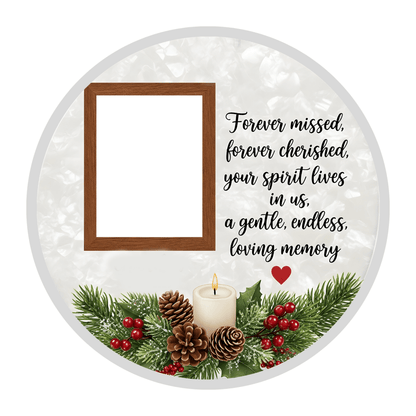 Personalised Memorial Photo Christmas OrnamentsChristmas Ornaments Personalisr Au