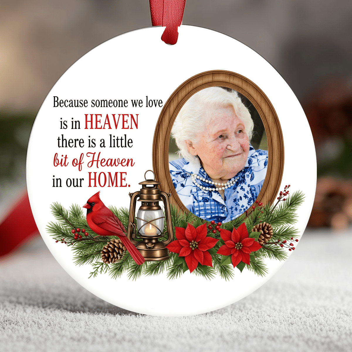 Personalised Memorial Photo Christmas OrnamentsChristmas Ornaments Personalisr Au
