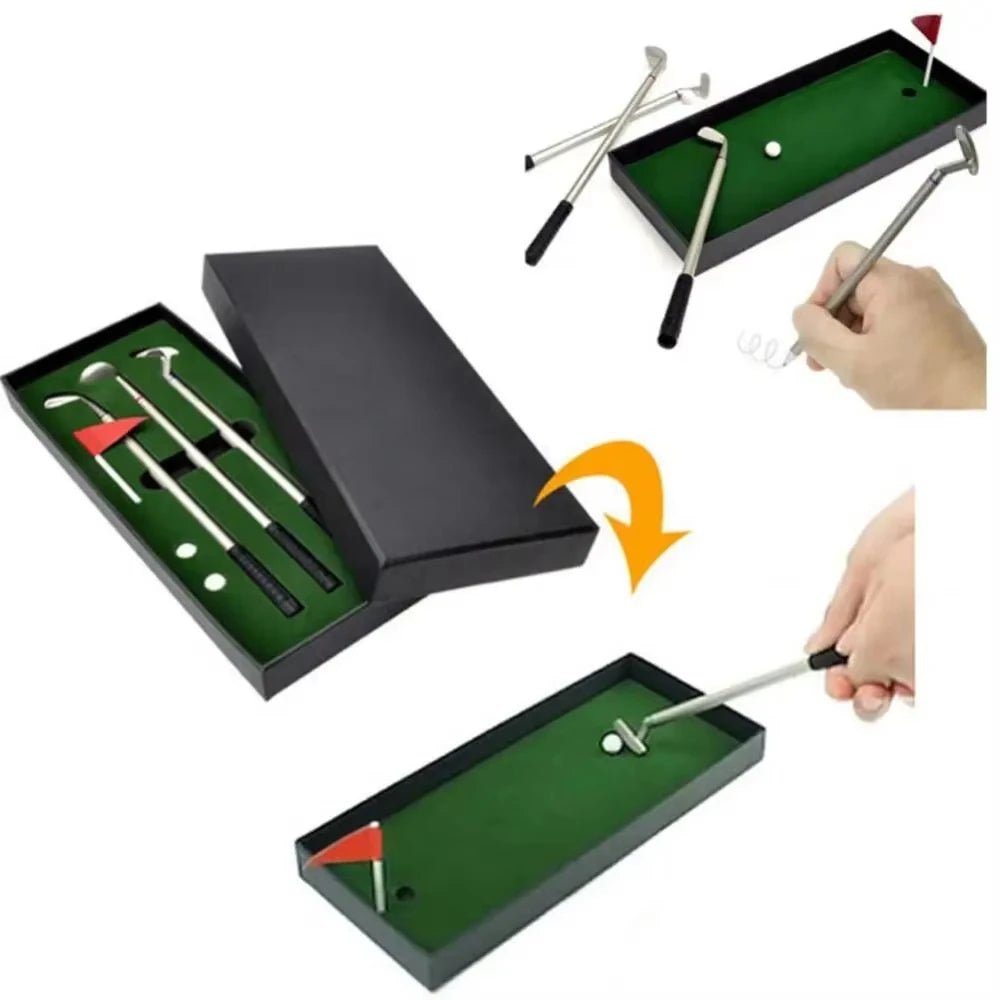 Personalised Mini Desk Top Golf Setgolf gift
