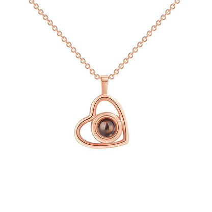 Personalised Necklace with Photo Projection Pendants - Photo Necklaces Personalisr Au