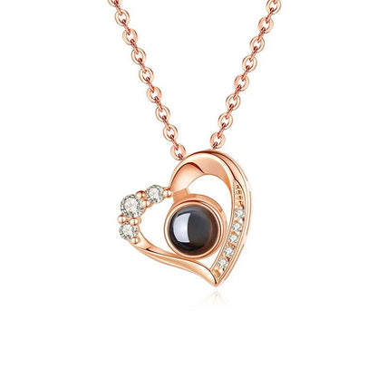 Personalised Necklace with Photo Projection Pendants - Photo Necklaces Personalisr Au