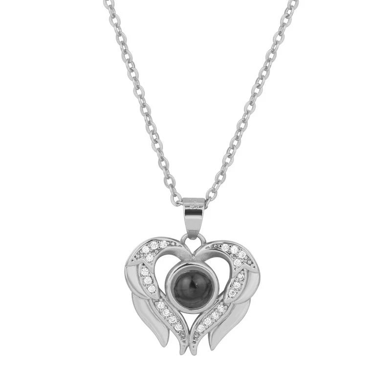 Personalised Necklace with Photo Projection Pendants - Photo Necklaces Personalisr Au