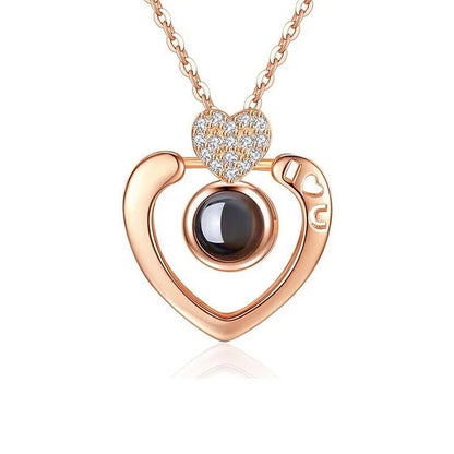 Personalised Necklace with Photo Projection PendantsPhoto Necklaces