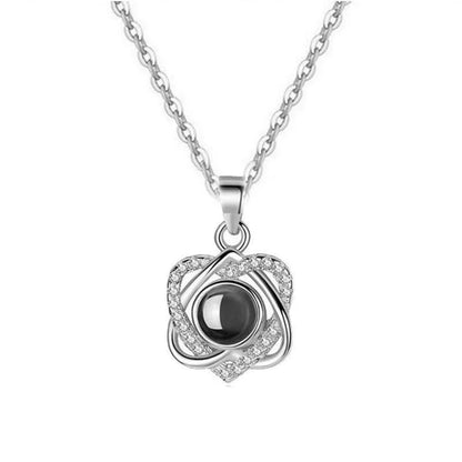 Personalised Necklace with Photo Projection Pendants - Photo Necklaces Personalisr Au